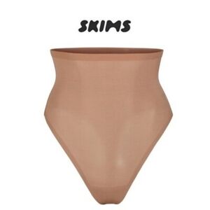 NWT Skims Sheer Sculpt High Waisted Thong